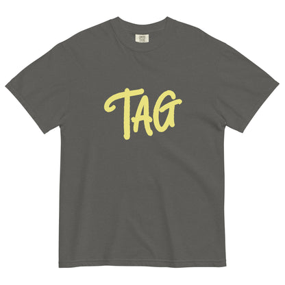 TAG Scribble Unisex Tee/pepper